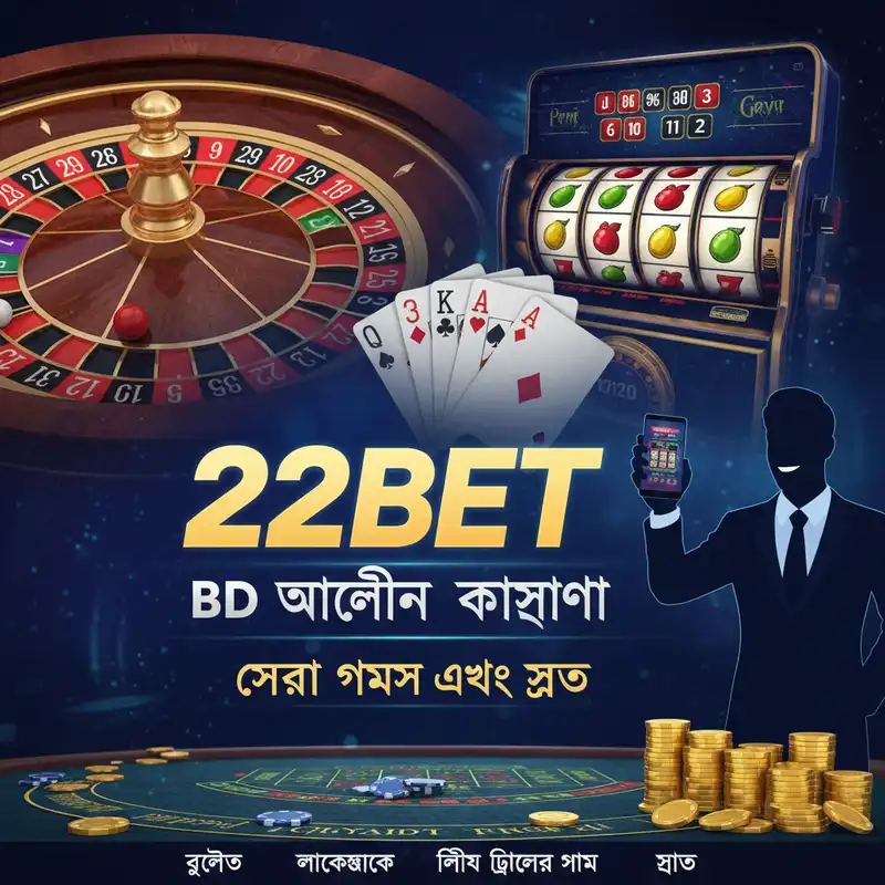22bet BD অনলাইন ক্যাসিনো গেমস এবং স্লট রিভিউ